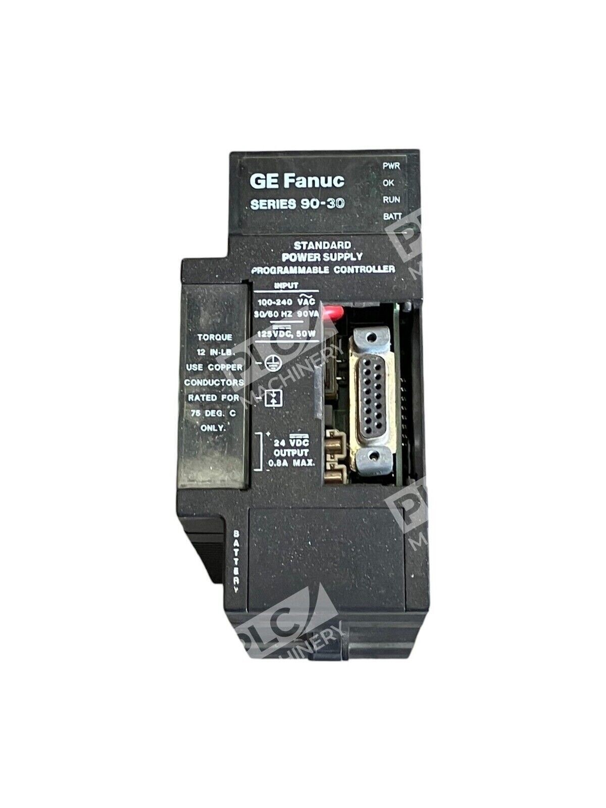 GE Fanuc Power Supply 120/240VAC 125VDC STD IC693PWR321X