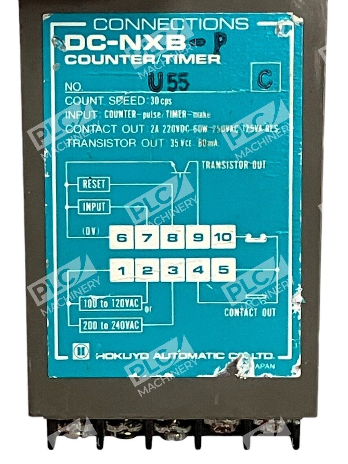 Hokuyo Automatic Counter Timer U55 /C DC-NXB - Image 3