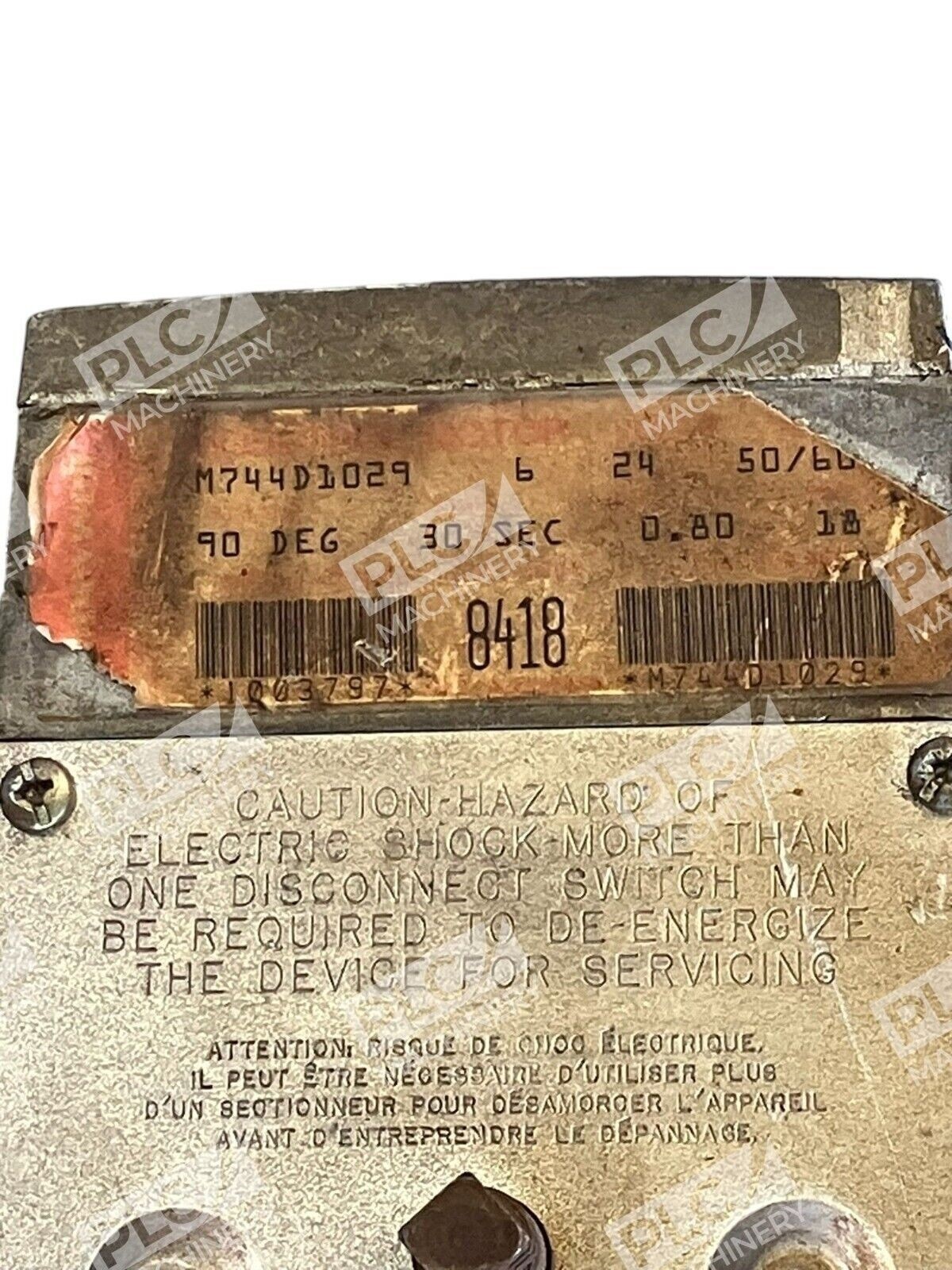 Honeywell 90 Deg 30 Sec Modutrol Motor M744D1029 - Image 3