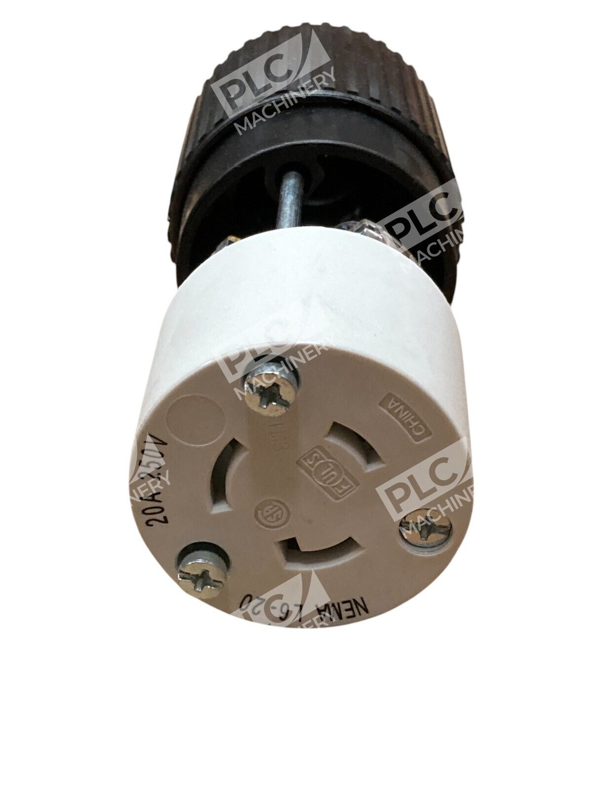 Hubbell 2 Pole 3 Wire 20A 260V AC NEMA L 6-20R Locking Connector L620C - Image 8