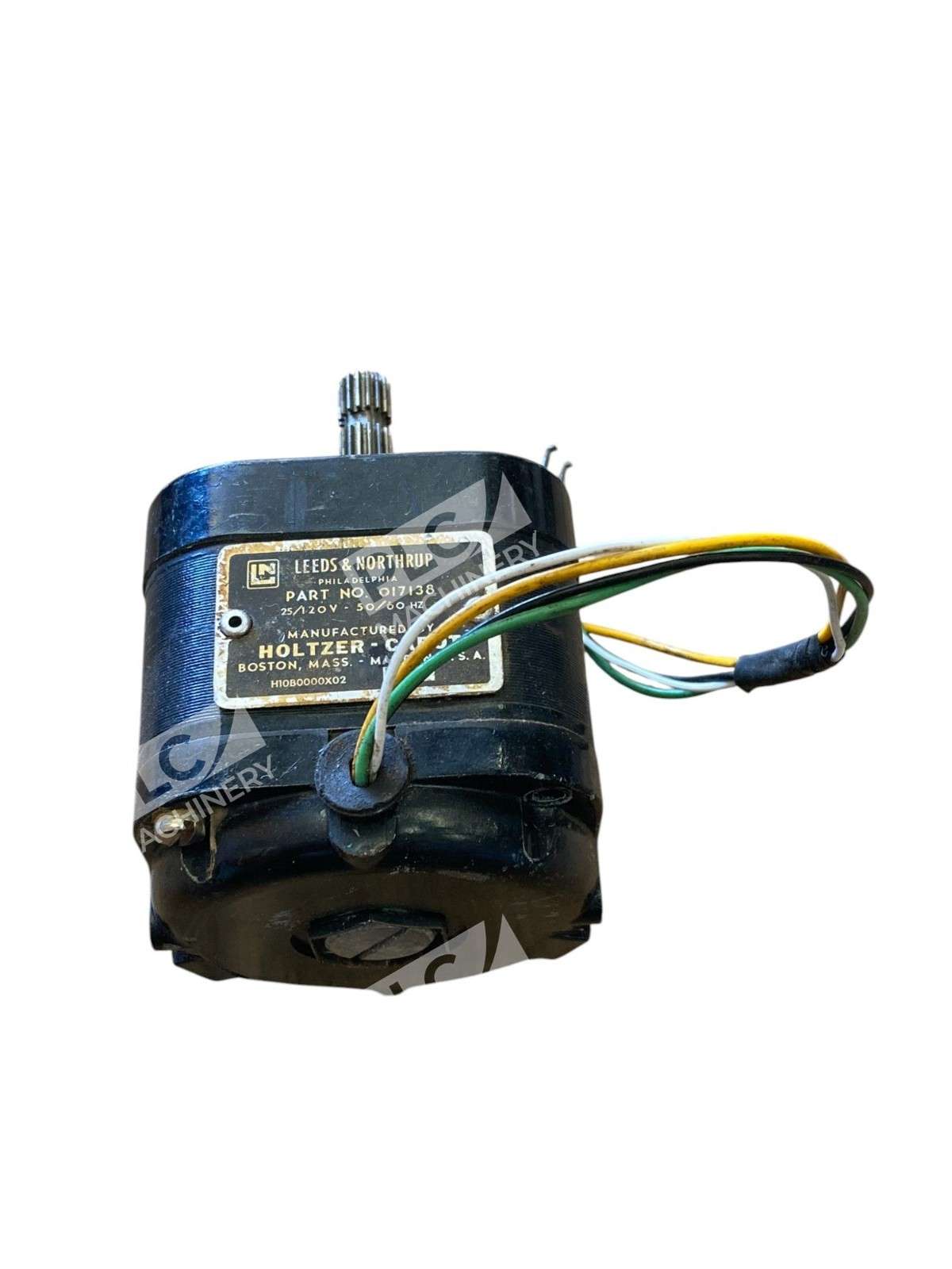 Leeds & Northrup 017138 25/120V - 50/60 Hz electric motor - Image 5