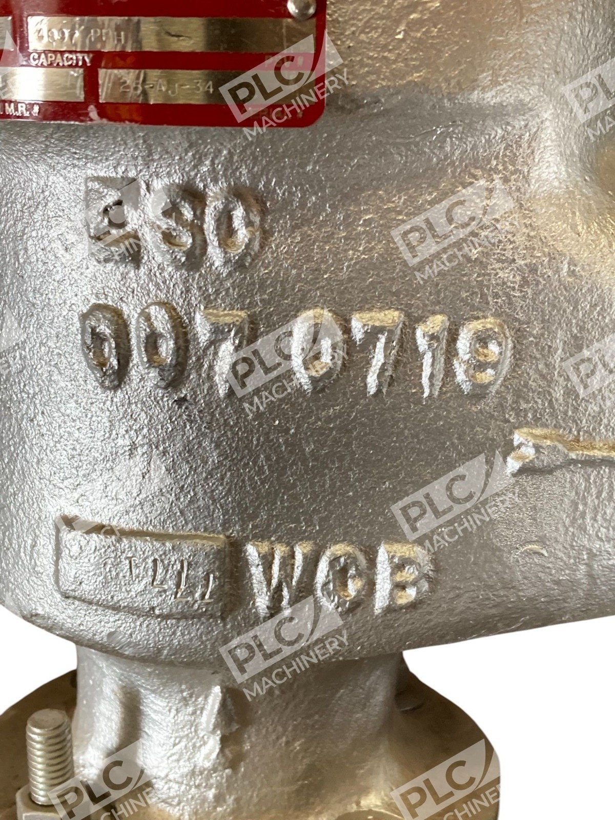 Lonergan Valve 1-1/2 H 3 100PSIG Relief Valve D-12HS122-LF - Image 5