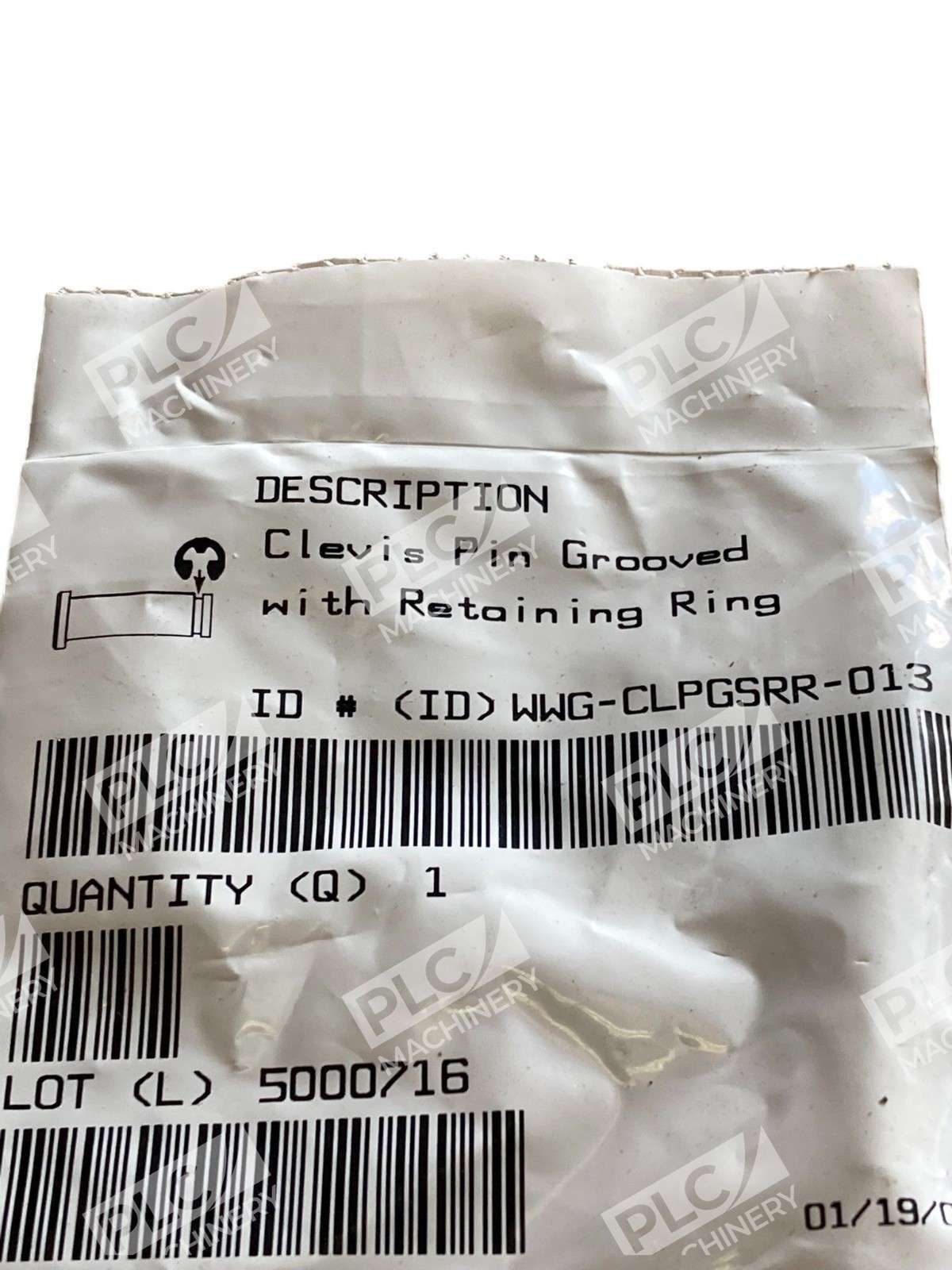 Lot of 6 1BBP2 Grooved Clevis Pin - Image 6