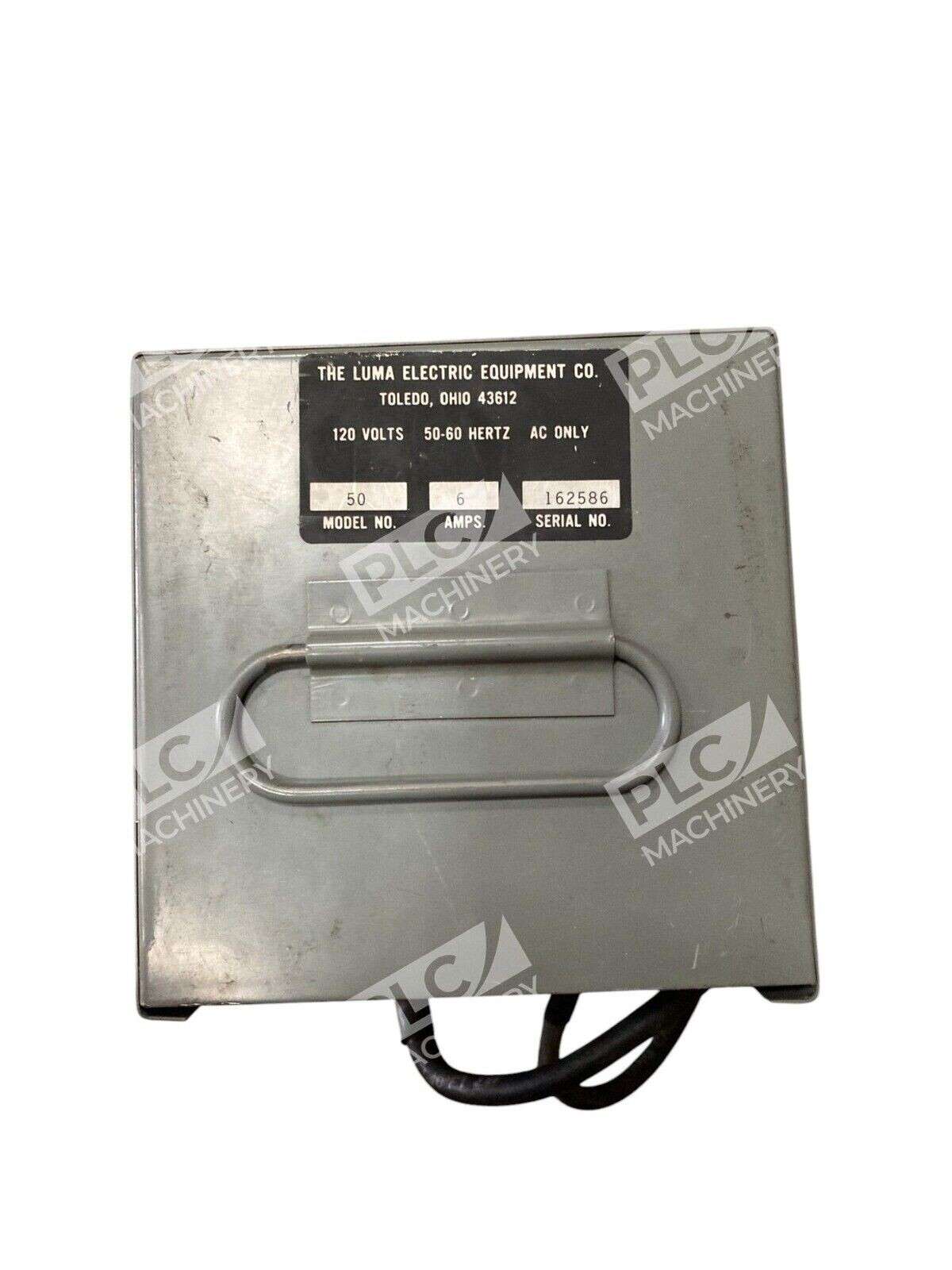 Luma Electric Equipment 120V 50-60Hz AC Only 6A Model 50