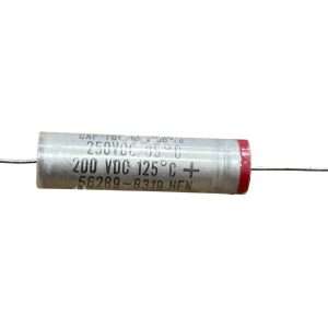 MIL SPEC M3901801 0771 10F 250V Axial Aluminum Electrolytic Capacitor 297861413028
