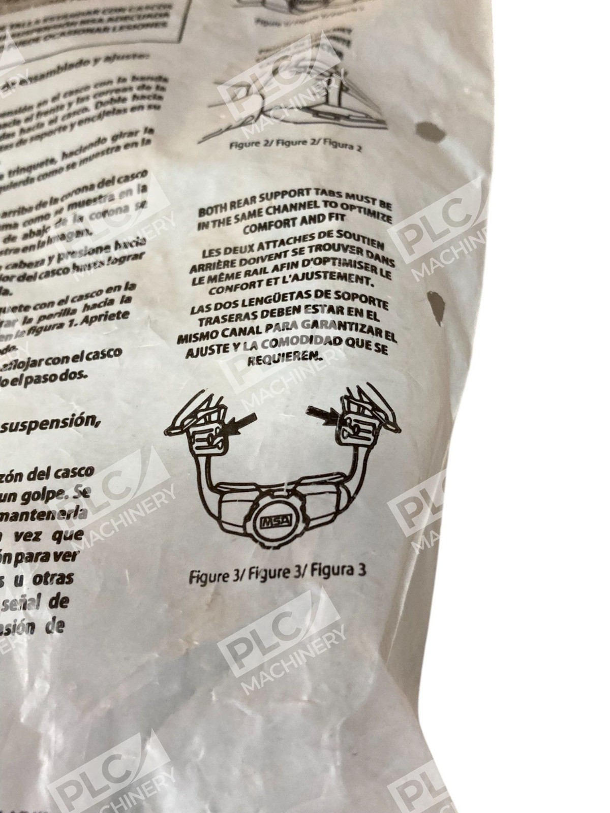 MSA Ratchet Suspension For Protective Helmet Fas-Trac III 10148708 - Image 3