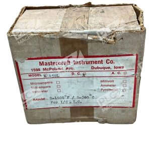 Mastercraft Instruments 450L Thermocouple 0-1000F Process Control Parts
