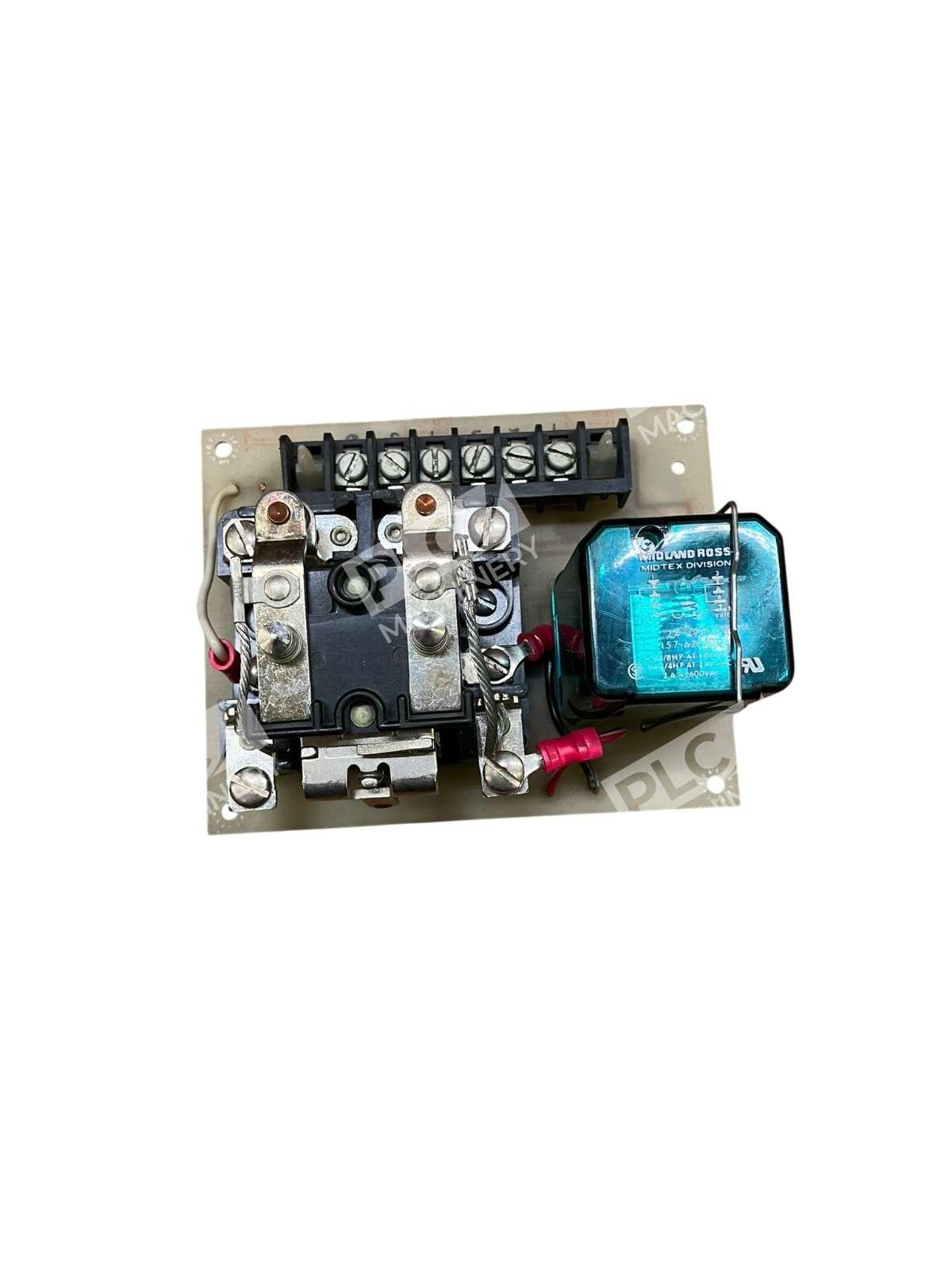 Midland Ross Midtex 157-62C100 DPDT 24VDC Industrial Relay F-61087 - Image 4