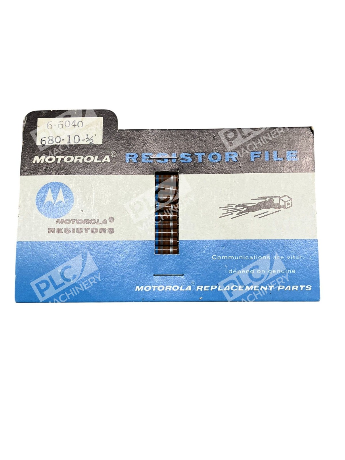 Motorola 680Ω 1/2W Carbon Composition Resistors ±10% Vintage Pack 6-6040