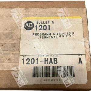 NEW ALLEN BRADLEY 1201 HAB PROGRAMMING TERMINAL BLANK COVER SER A X 17