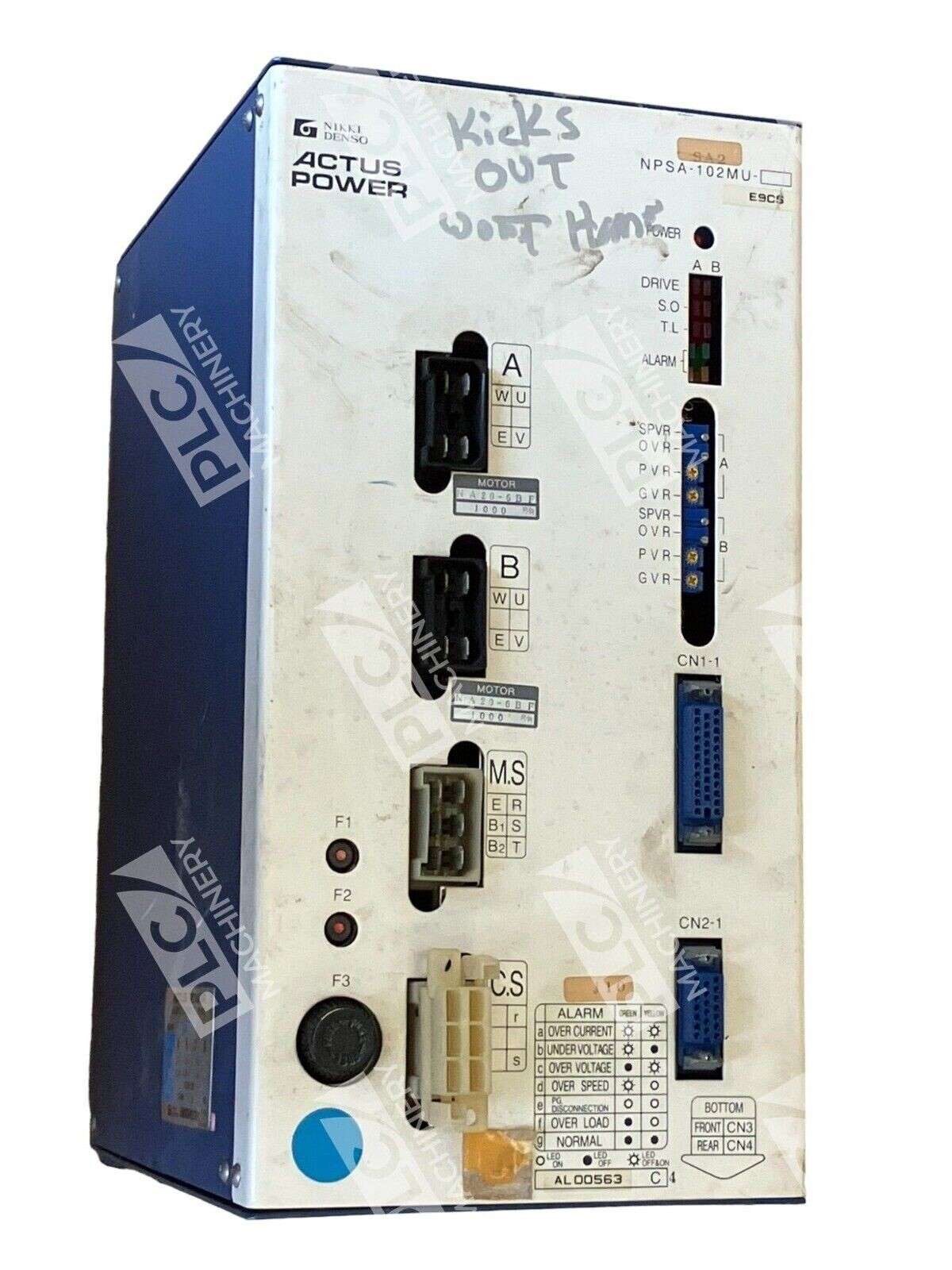 Nikki Denso Actus Power NPSA-102MU-E9CS Servo Drive