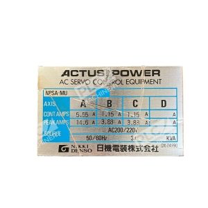 Nikki Denso Actus Power NPSA 103MU E1BS A AC Servo Control Equipment 226987212978