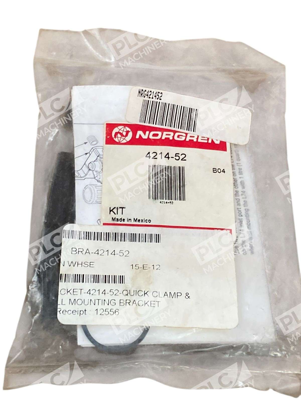 Norgren B04 NRG421452 Quick Clamp & Ball Mounting Bracket 4214-52