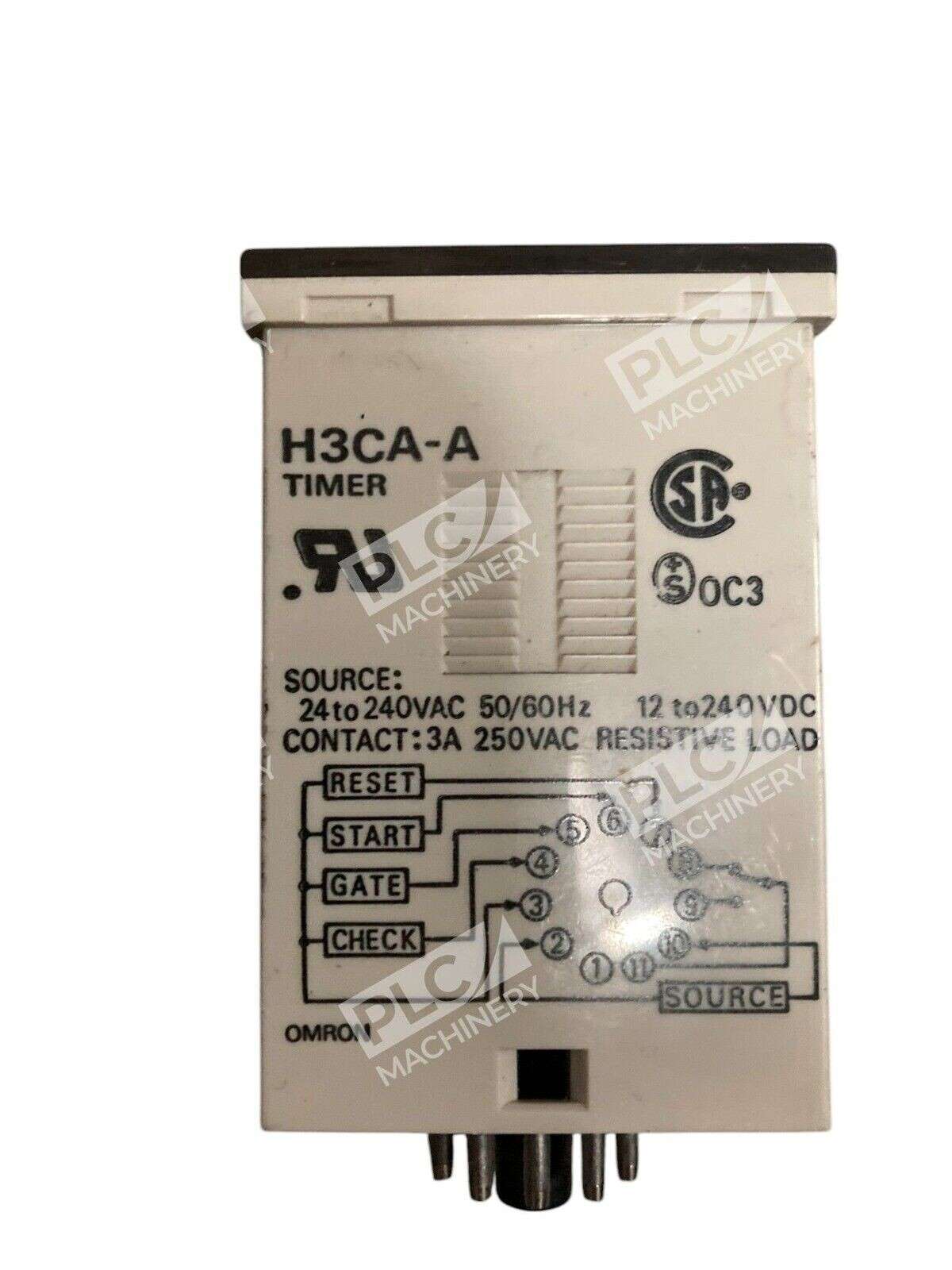 Omron 3A Solid State Digital Timer H3CA-A