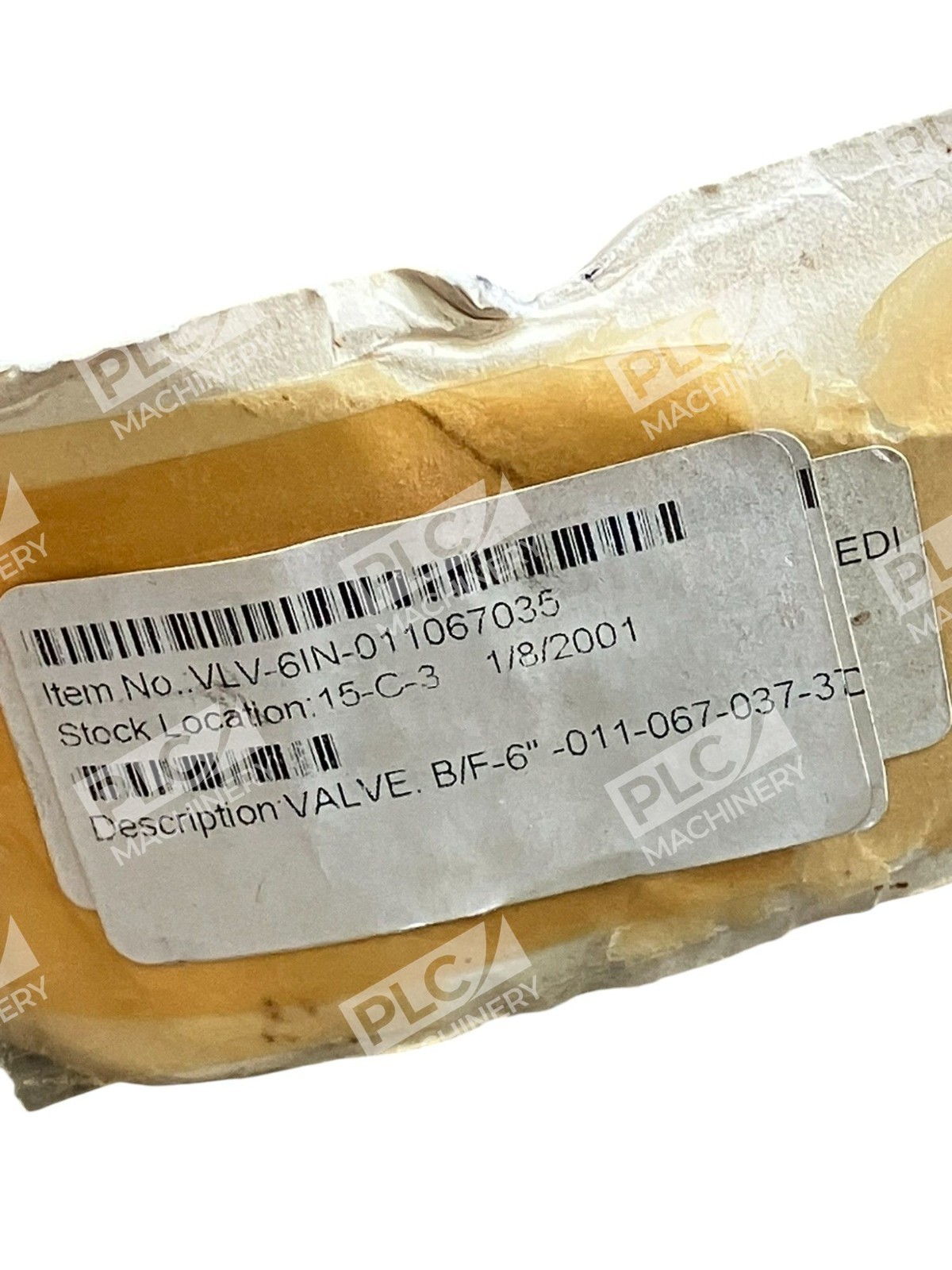 PDC 11067035 6" Butterfly Valve W/ Lever Handle 20034118-1 - Image 8