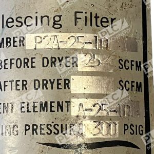Pneumatech New Aire Coalescing Filter P2A 25 10 227036446128
