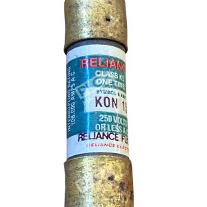 Reliance KON 15 One Time Fuse 15A 250VAC Class K5 297982291468