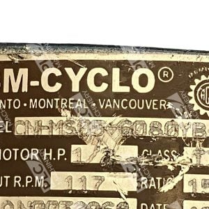 SM Cyclo 12HP 117RPM 151 CNHMS05 6080YB 1 227030100238