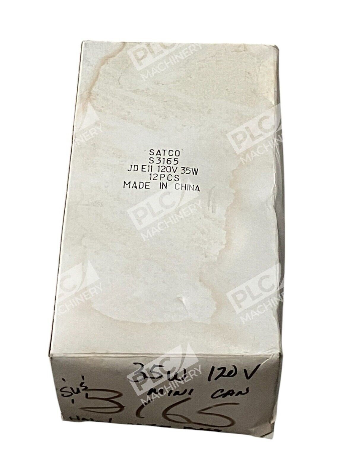 Satco JD E11 120V 35W Light Bulb S3165 (Box of 12)