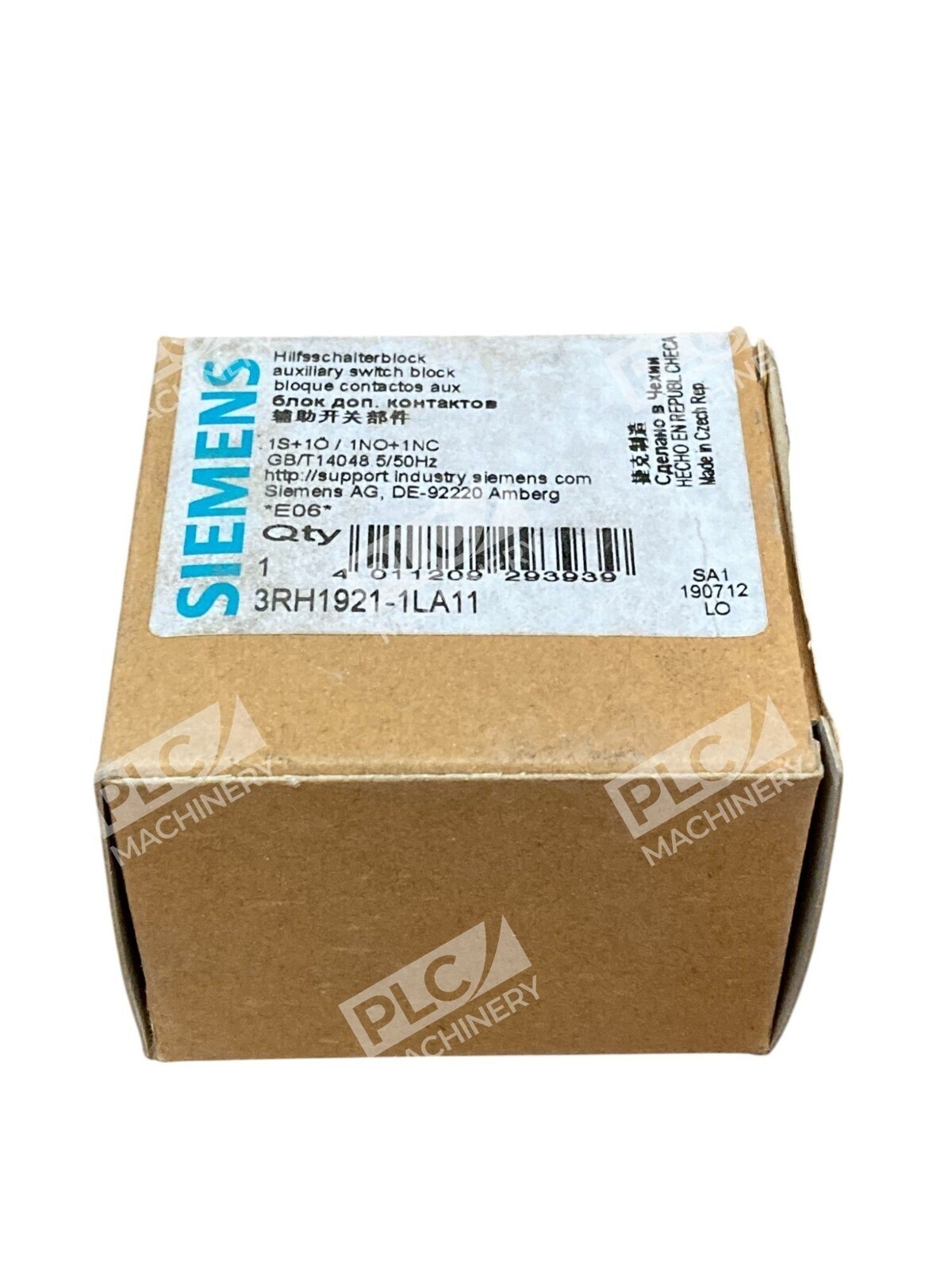 Siemens 10A Auxiliary Switch Block 3RH1921-1LA11 - Image 6
