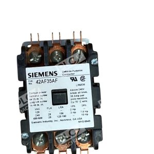 Siemens 3 Pole Open FL 25 RES 35 Definite Purpose Contactor 42AF35AF 226771884348