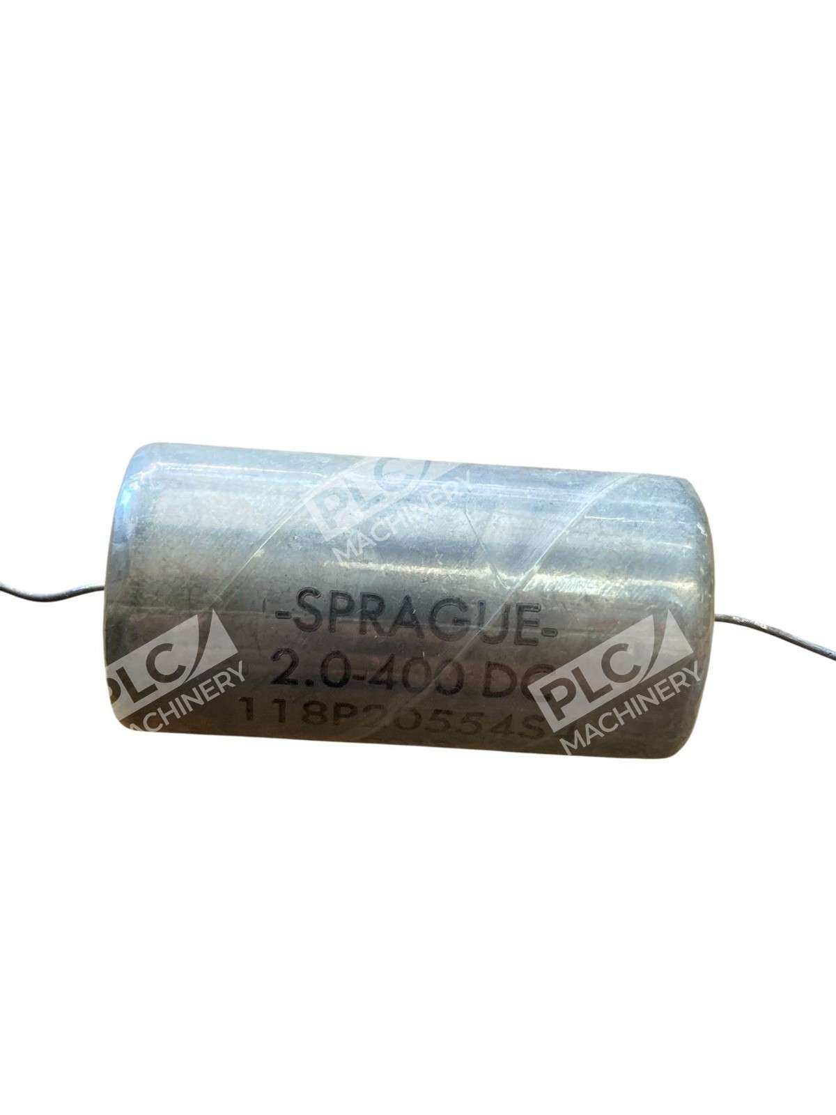 Sprague 118P20554S4 Hermetic Film/Paper Capacitor Vintage 8919 2µF 400VDC - Image 4