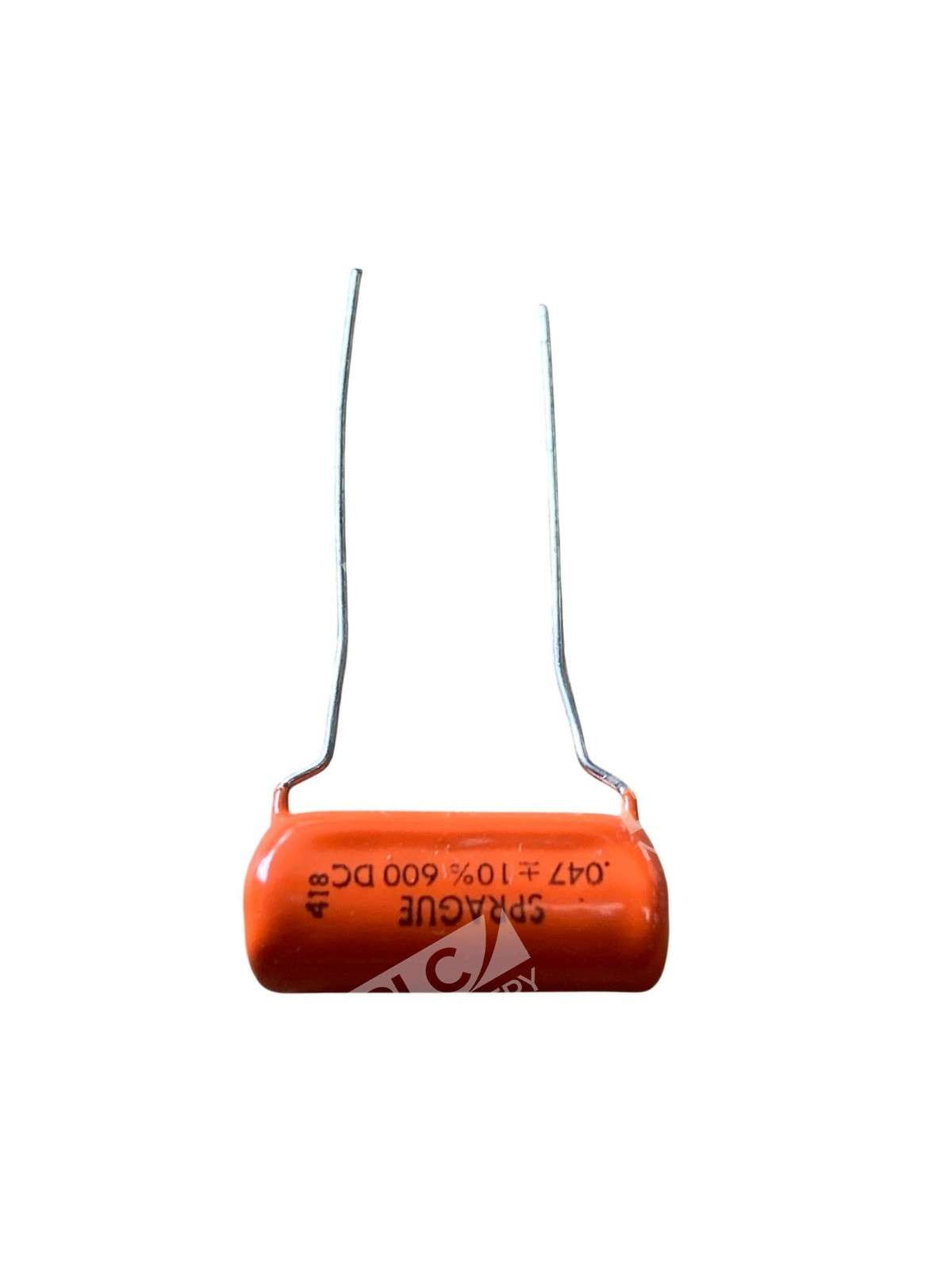 Sprague Orange Drop 418 0.047µF 600V Polyester Film Capacitor - Image 3