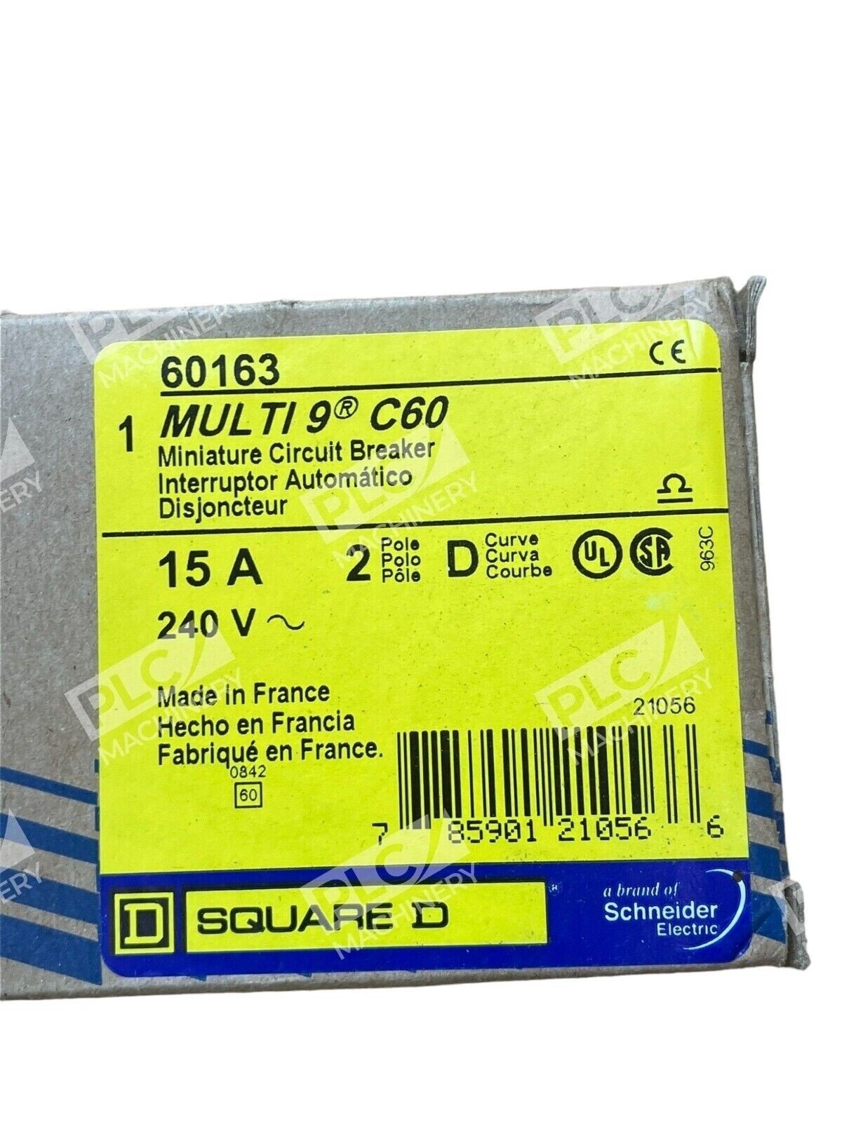 Square D 60163 Multi 9 C60 Circuit Breaker 15A - Image 3