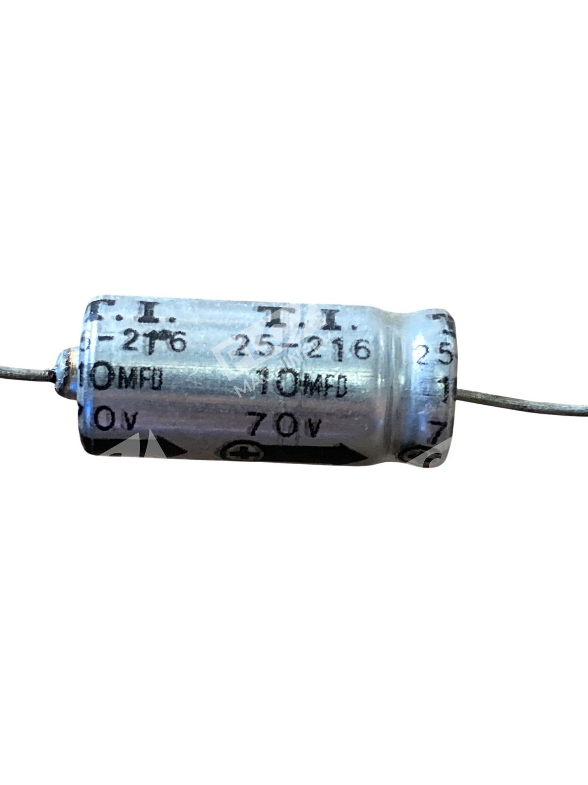 T.I. 7855 811 10MFD 70V Capacitor 25-216 - Image 4