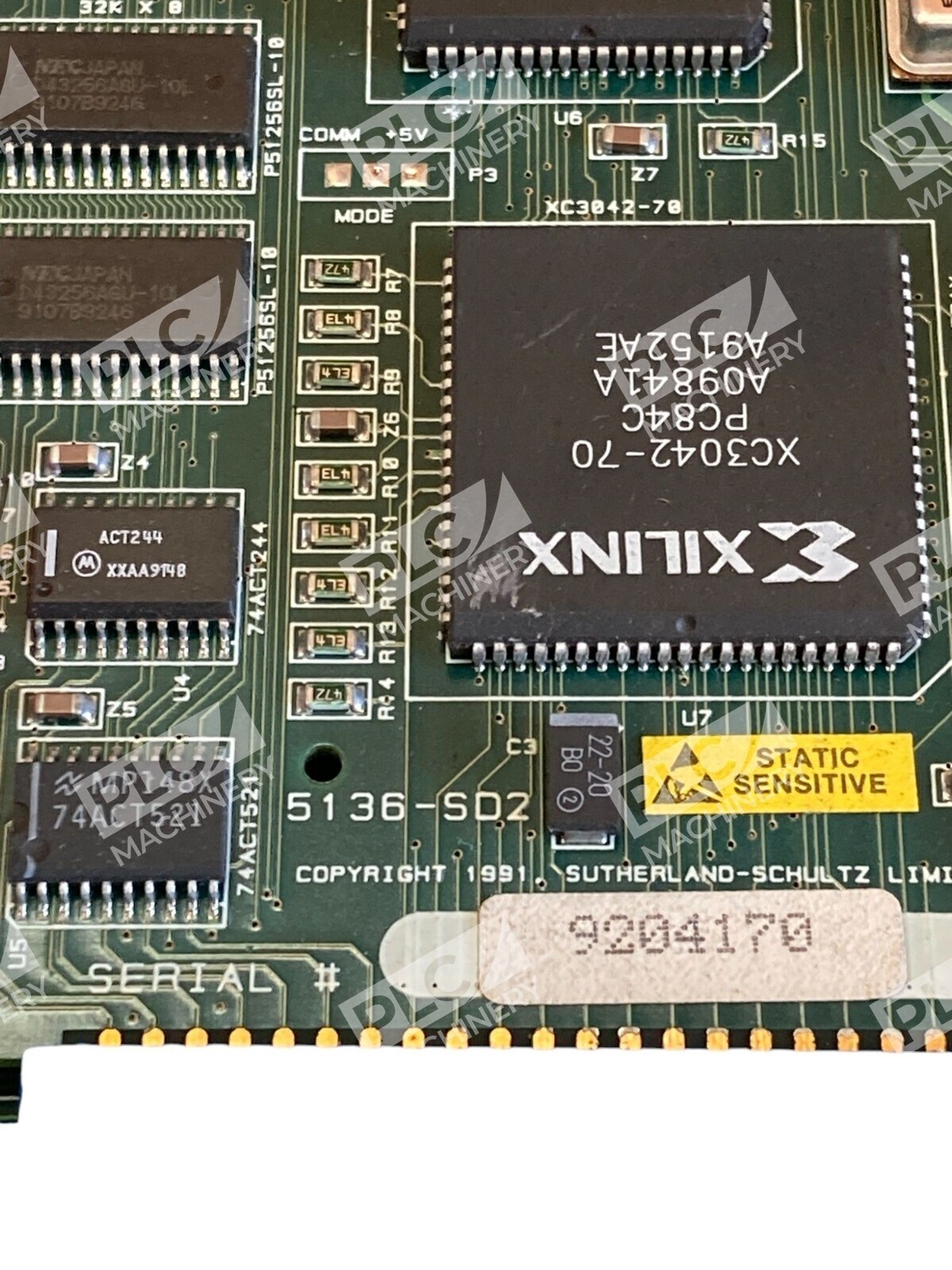 Total Control Products Sutherland Shultz 5136-SD2 PCB Board 260-0600-086 Rev C - Image 6
