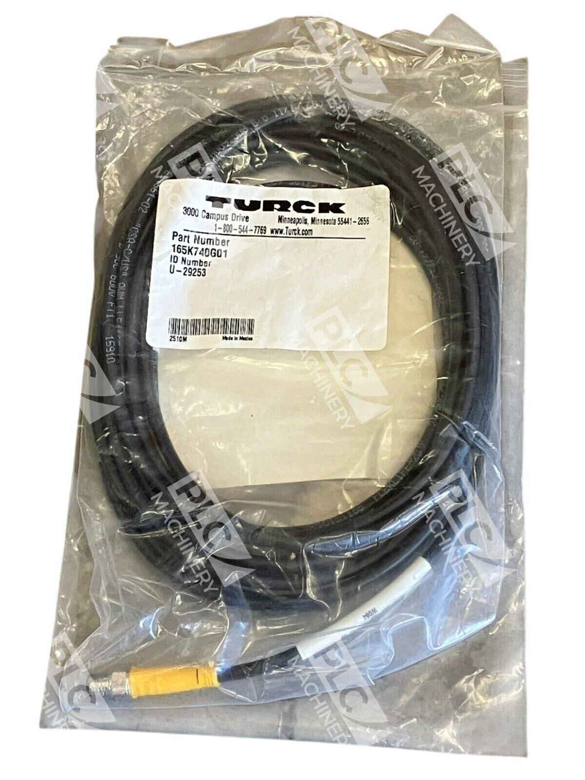 Turck W084 3m Cable Assembly BL67 GW-39-DI-00.03
