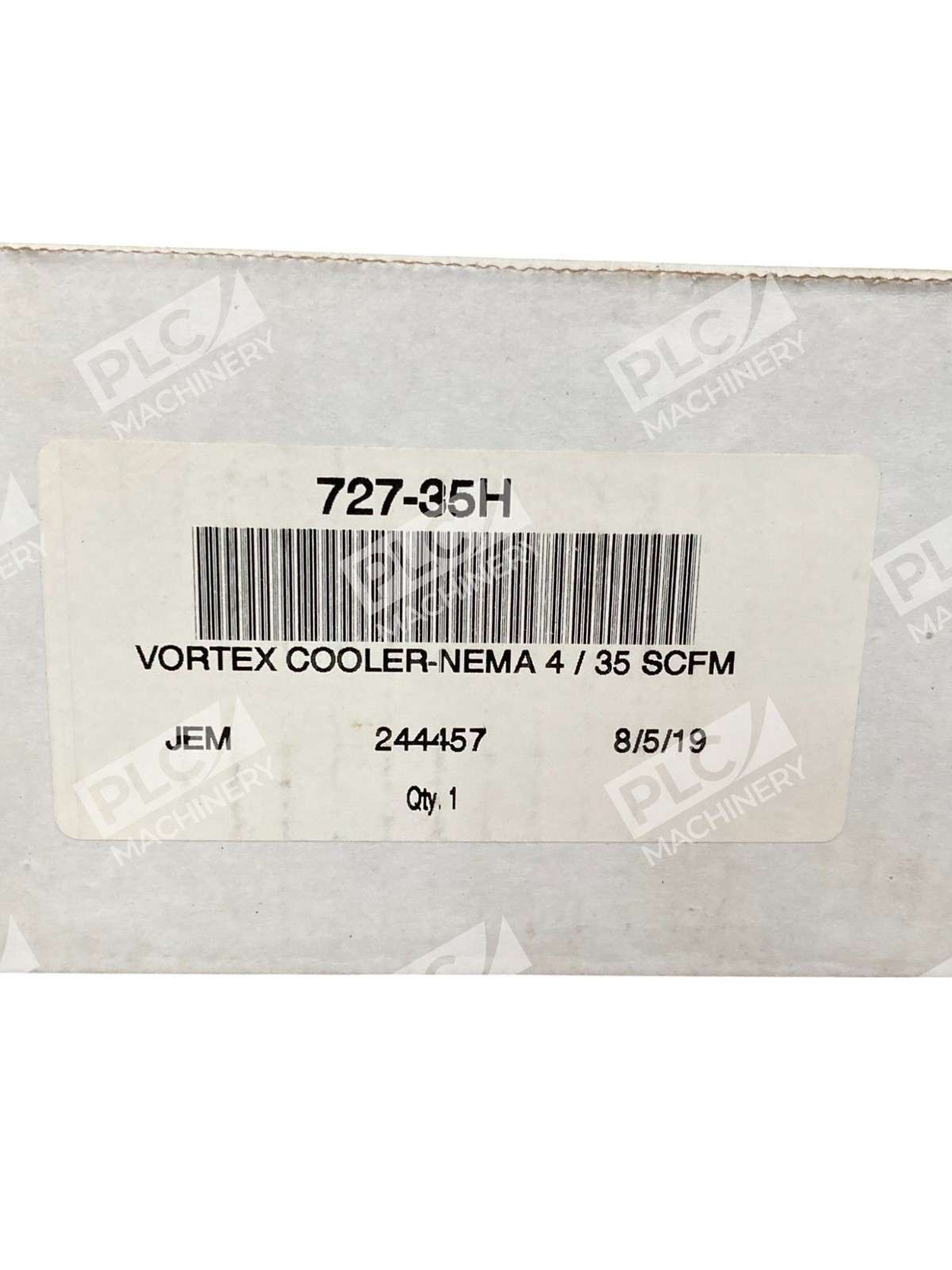 Vortec Vortex Cooler NEMA 4 / 35 SCFM Vortex Cooler 727-35H - Image 3