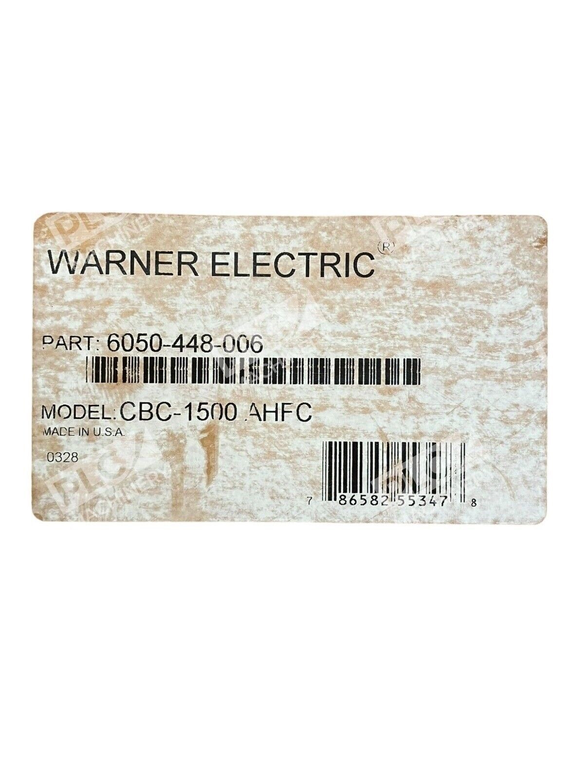 Warner Electric CBC-1500 AHFC Clutch Brake Control System 6050-448-006 - Image 3