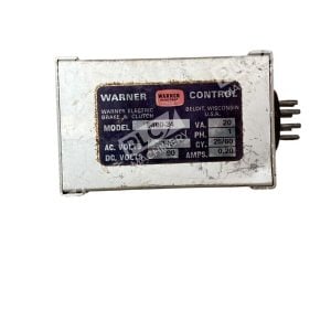 Warner Electric Control 20VA 1PH 02A 115VAC 90VDC Brake Clutch 5400 24