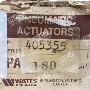Watts Regulator 405355 Pneumatic Actuator PA180M1 226835966728