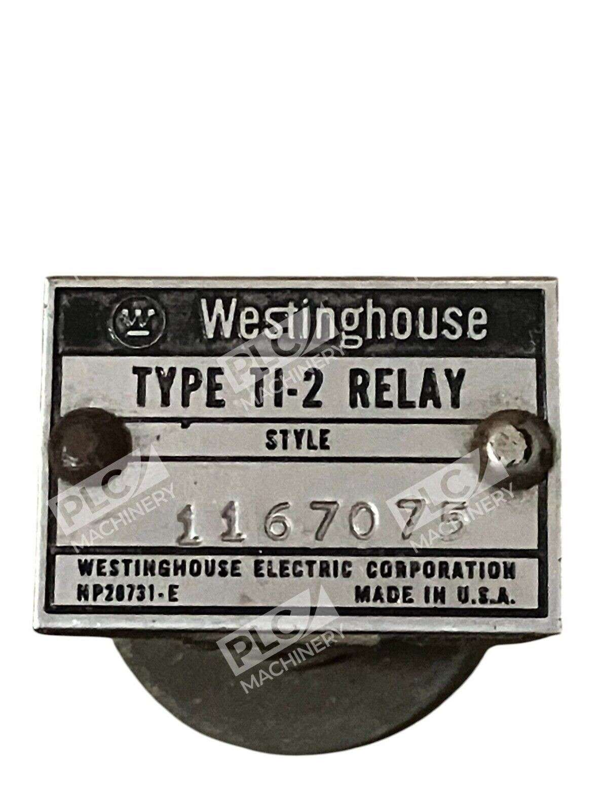 Westinghouse 1167075 Relay Type TI-2 - Image 3