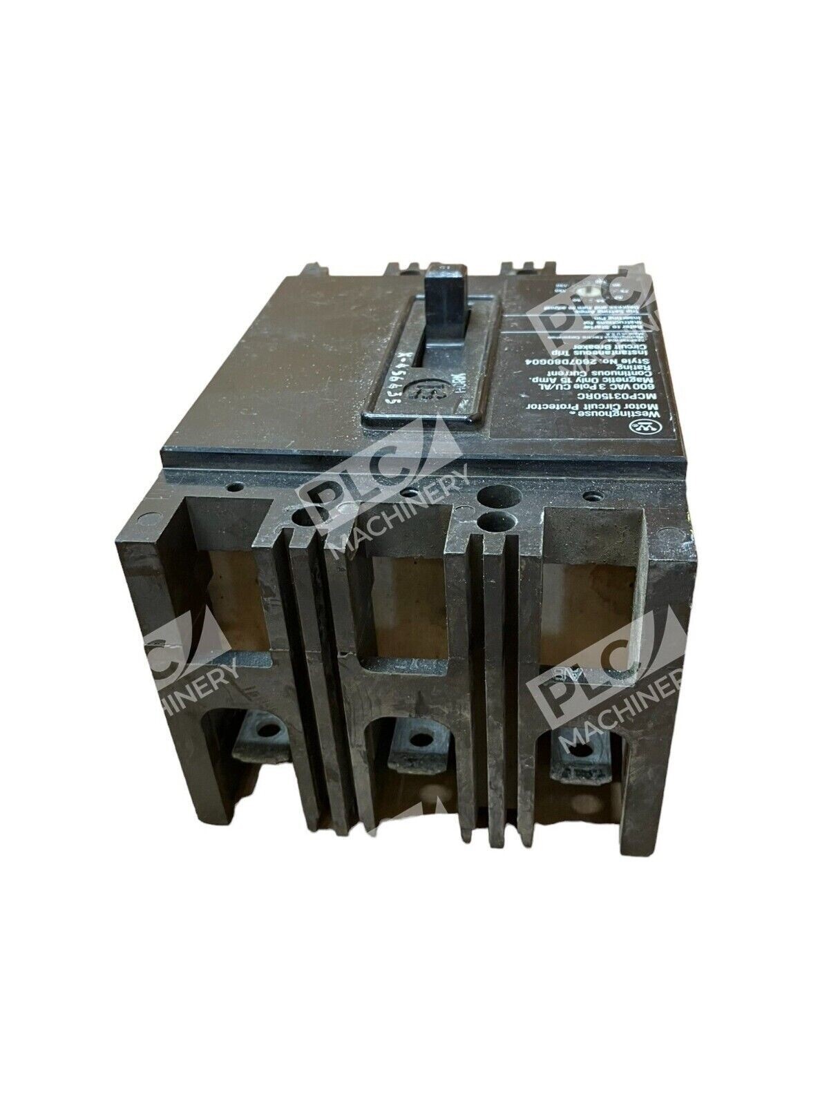 Westinghouse MCP03150RC 600VAC 3 Pole 15A - Image 5