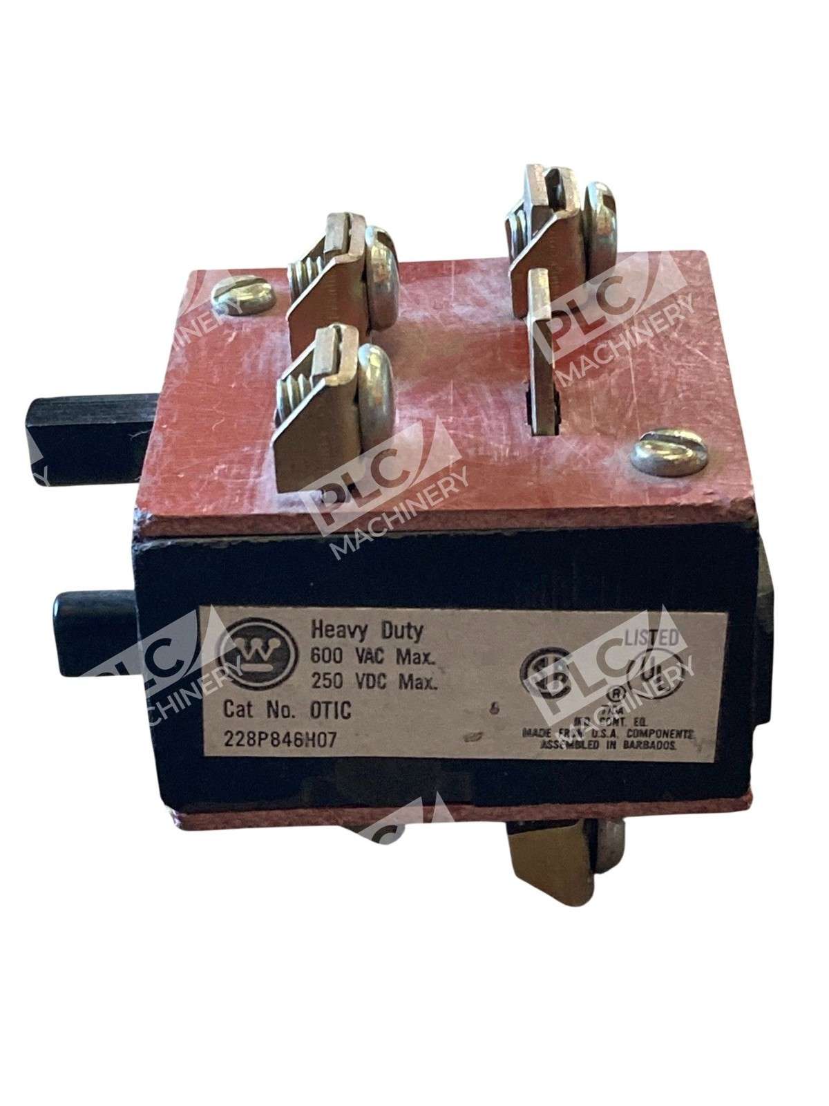 Westinghouse OT1C 600 VAC CONTACT BLOCK HEAVY DUTY 228P846H07