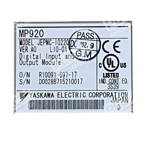 Yaskawa JEPMC I0220 Digital Input and Output Module MP920 A0 LI0 01 226985642988