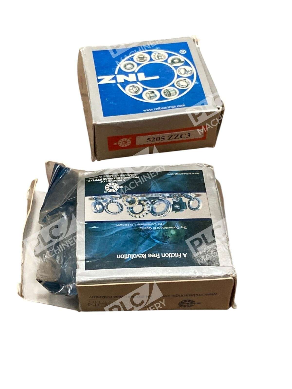 ZNL 5205 ZZC3 Deep Groove Ball Bearing Double Shielded C3 Clearance Snap Ring - Image 3