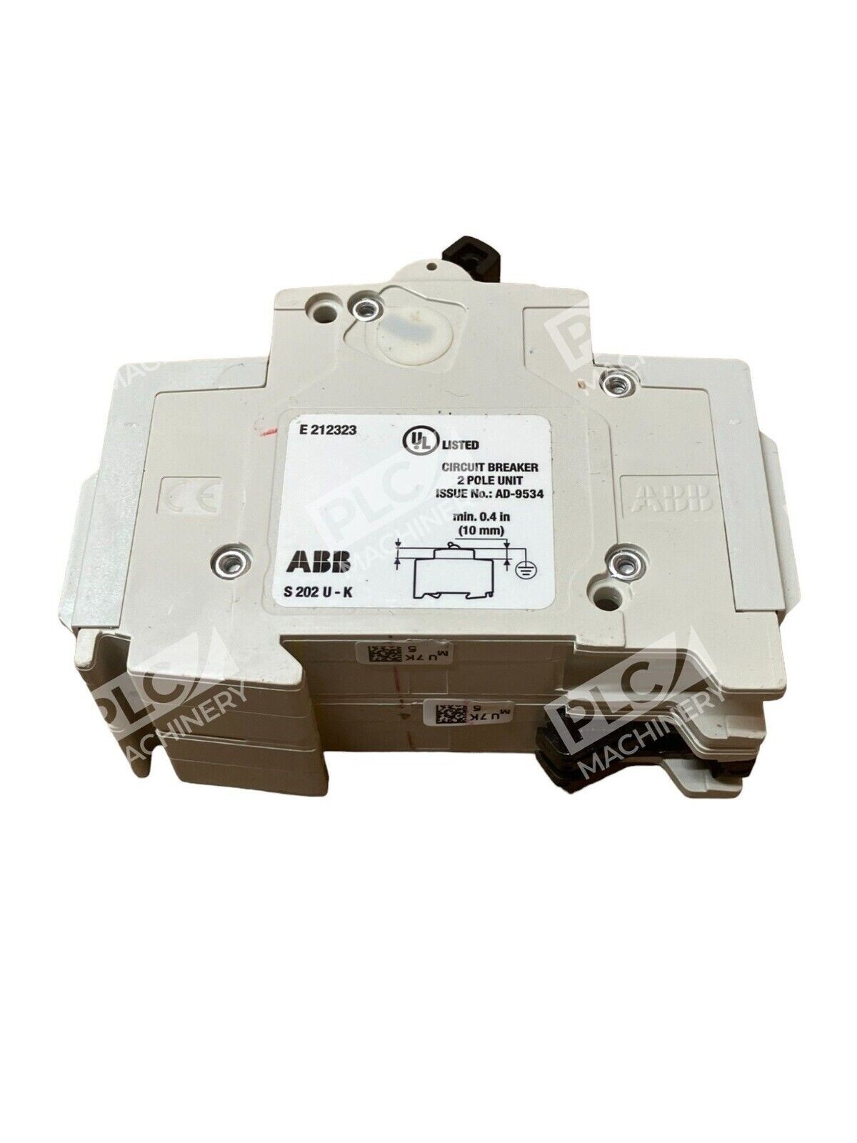 ABB S202UK5A 2 Pole Circuit Breaker 5A (lot of 2) - Image 5