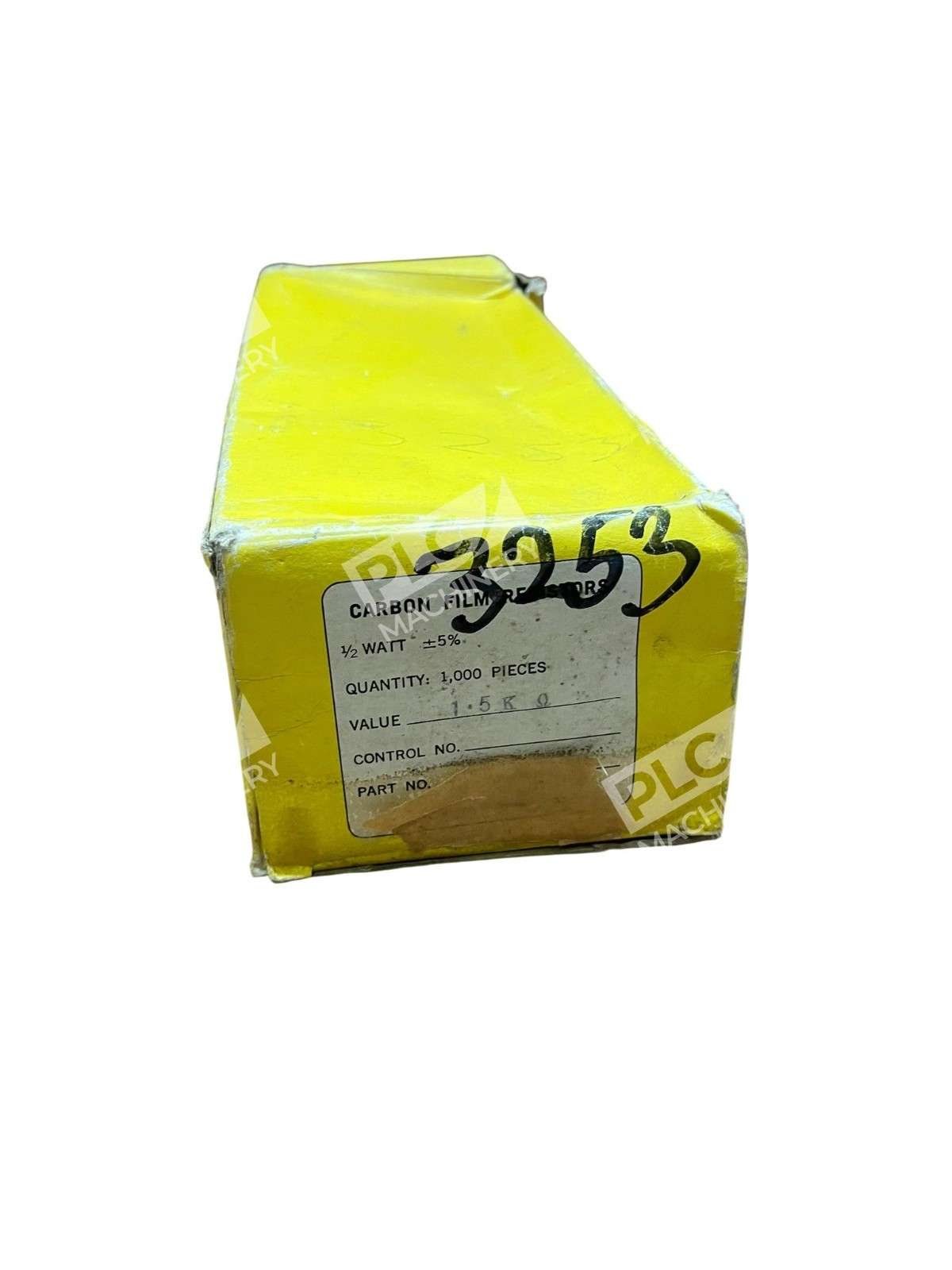 ADI Electronics 3253 Carbon Film Resistors ±5% 1.5kΩ 1/2W One Box of 850