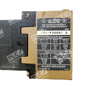 Allen Bradley 700 PT A Pneumatic Time Delay Unit w 700 P200A1 A AC Relay 226988635509