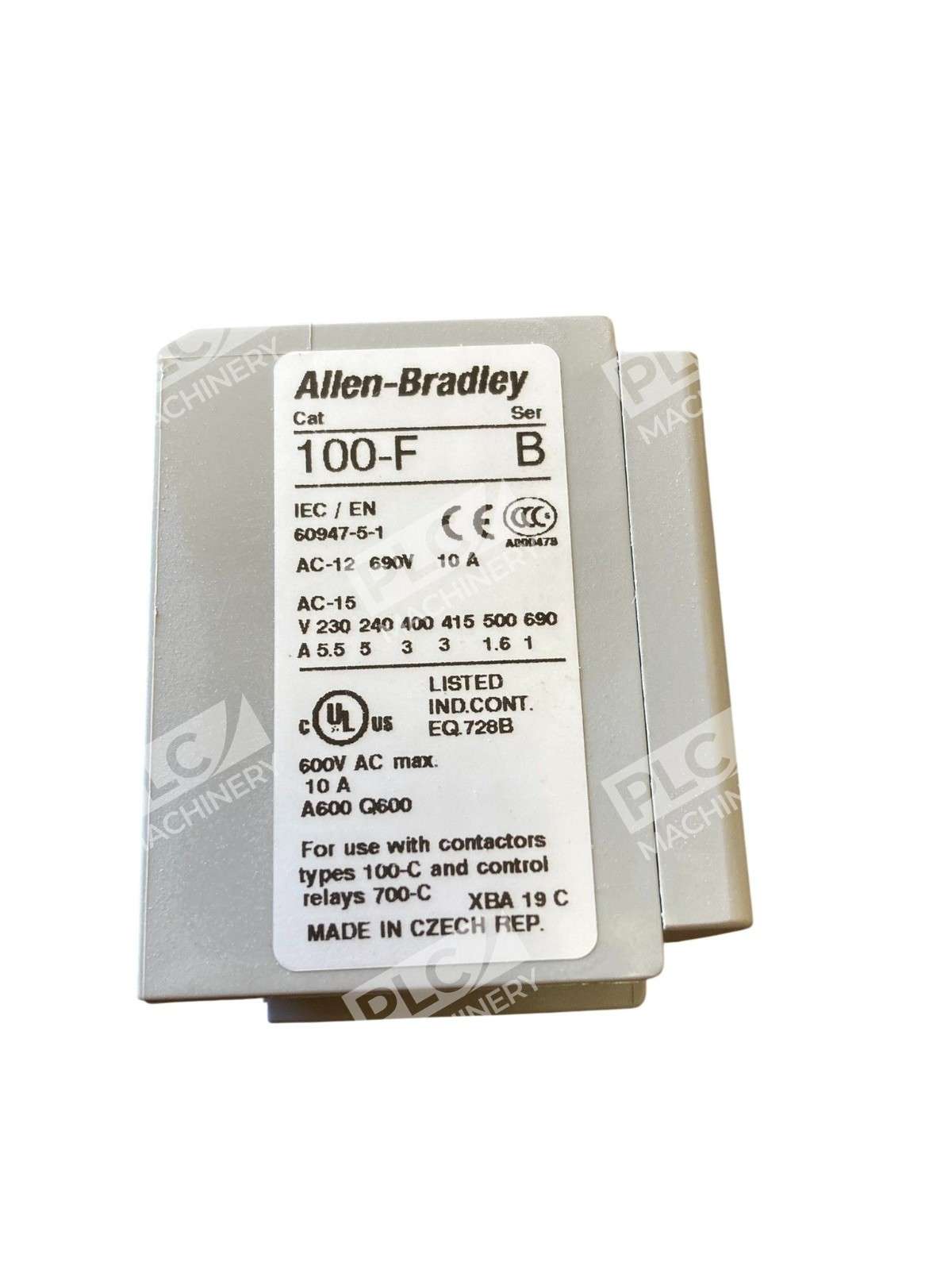Allen Bradley AB 100-F Auxiliary Contacts Front Mount 100-FA22 - Image 6