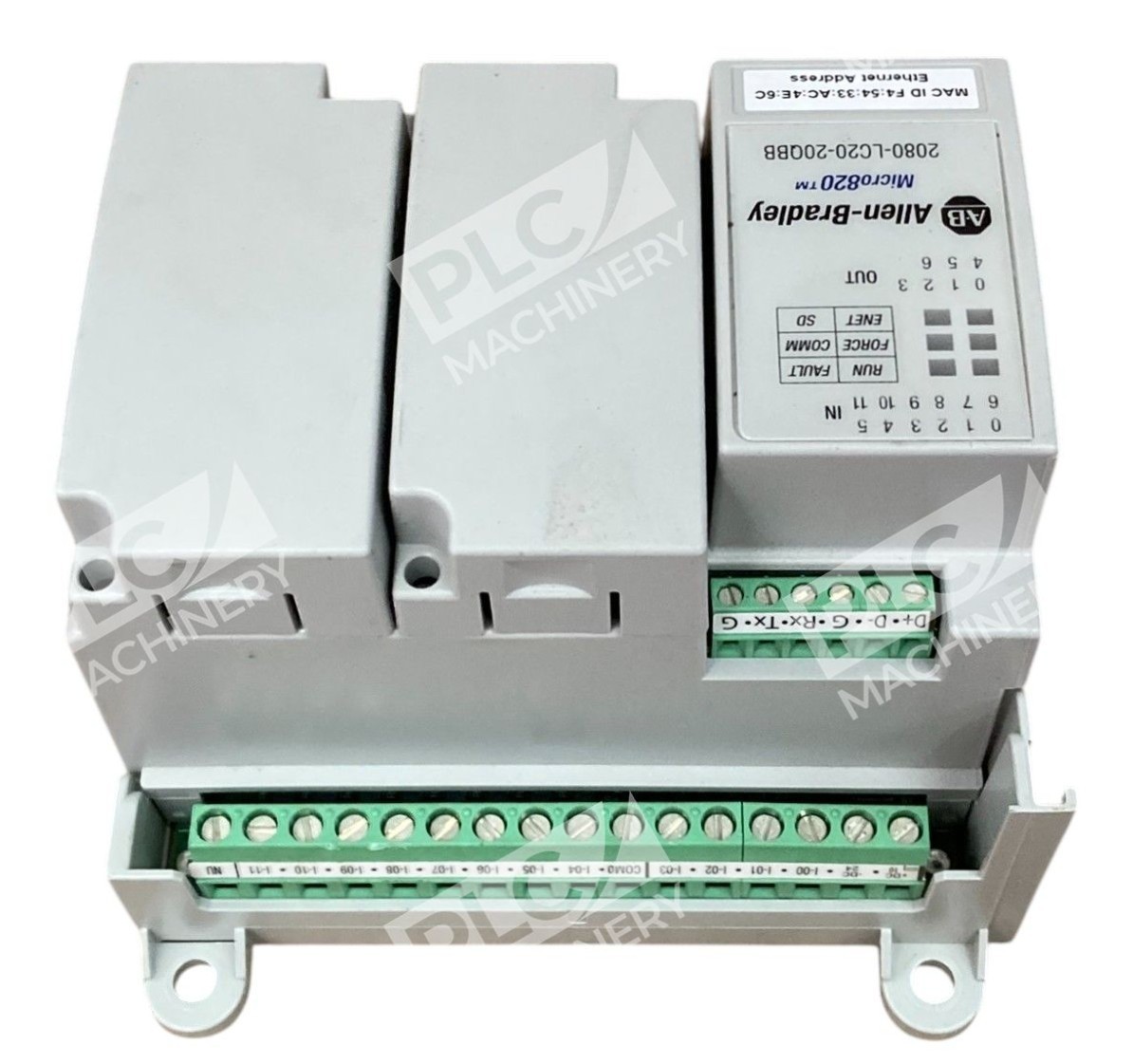 Allen Bradley AB Micro 820 Programmable Controller 2080-LC20-20QBB /B - Image 8