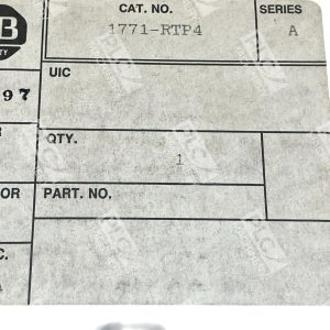 Allen Bradley AB Remote Panel Termination 1771 RTP4 A 227210321479
