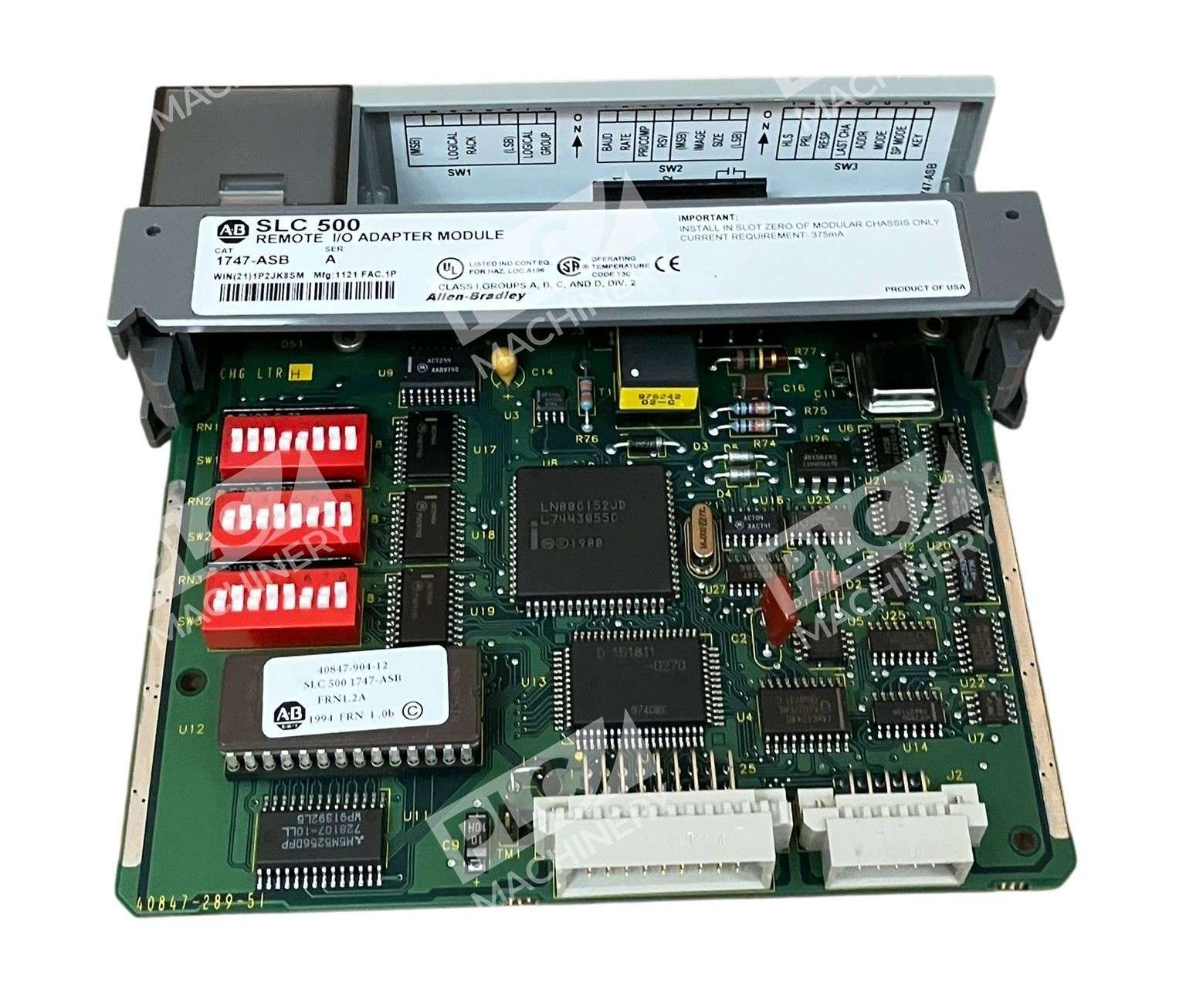 Allen Bradley AB SLC500 Remote I/O Adapter Module 1747-ASB /A