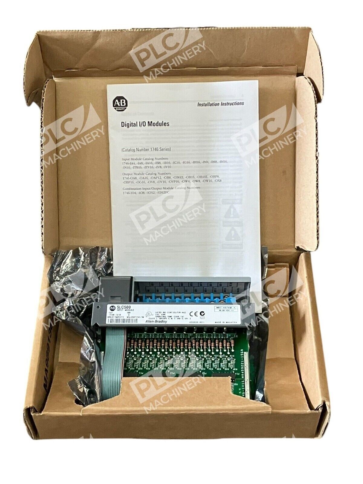 Allen Bradley SLC500 Input Module 1746-IV16 /C