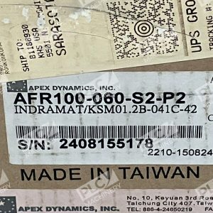 Apex Dynamics Indramat KSM012B 041C 42 Planetary Gearbox AFR100 060 S2 P2 227039538659