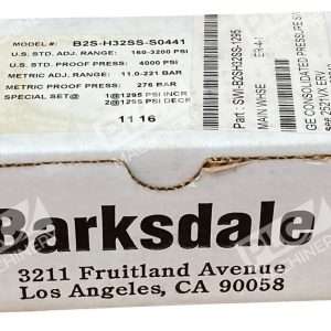 Barksdale 160 3200PSI 4000PSI 11 221BAR Pressure Switch B2S H32SS S0441